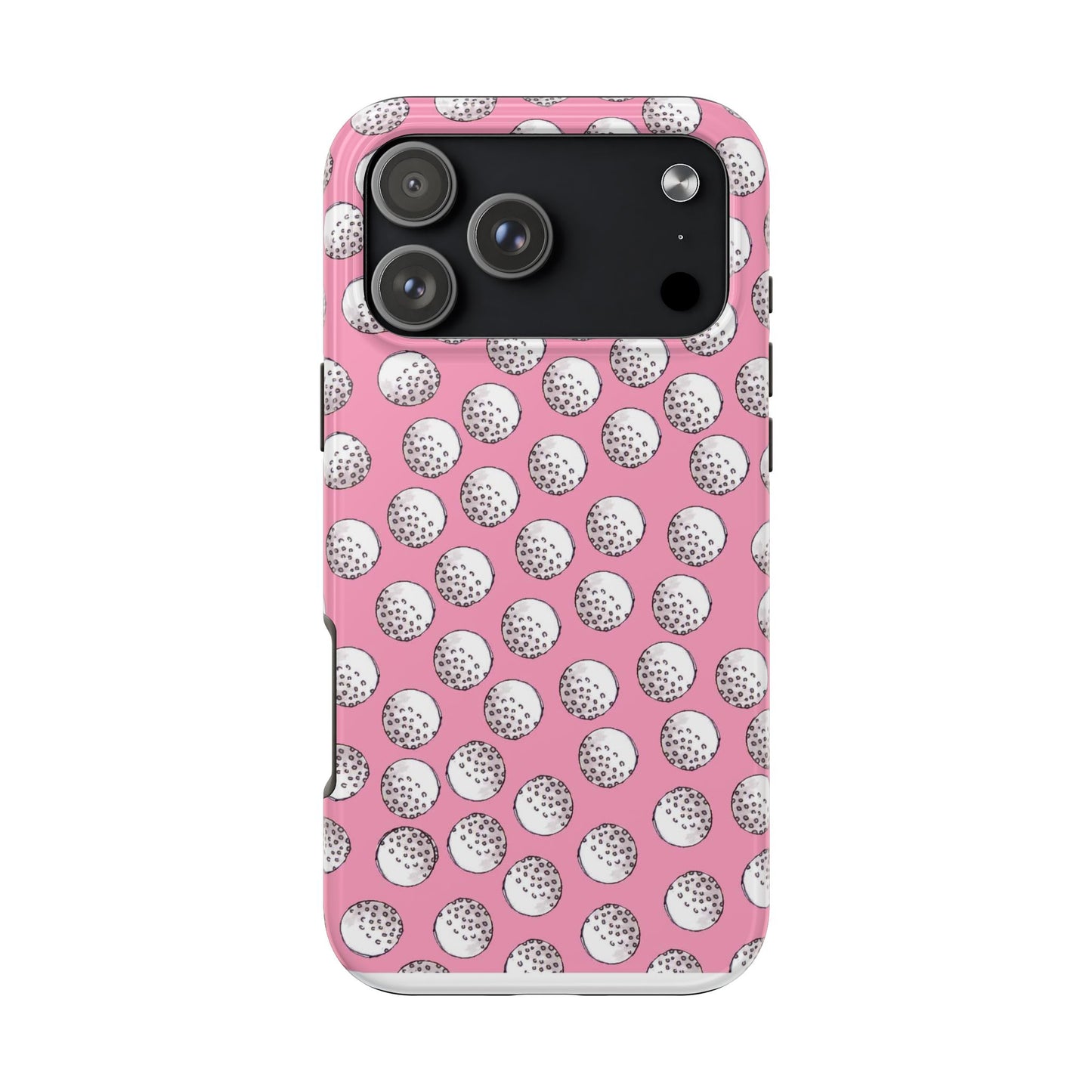 Ball Dots Pink Phone Case