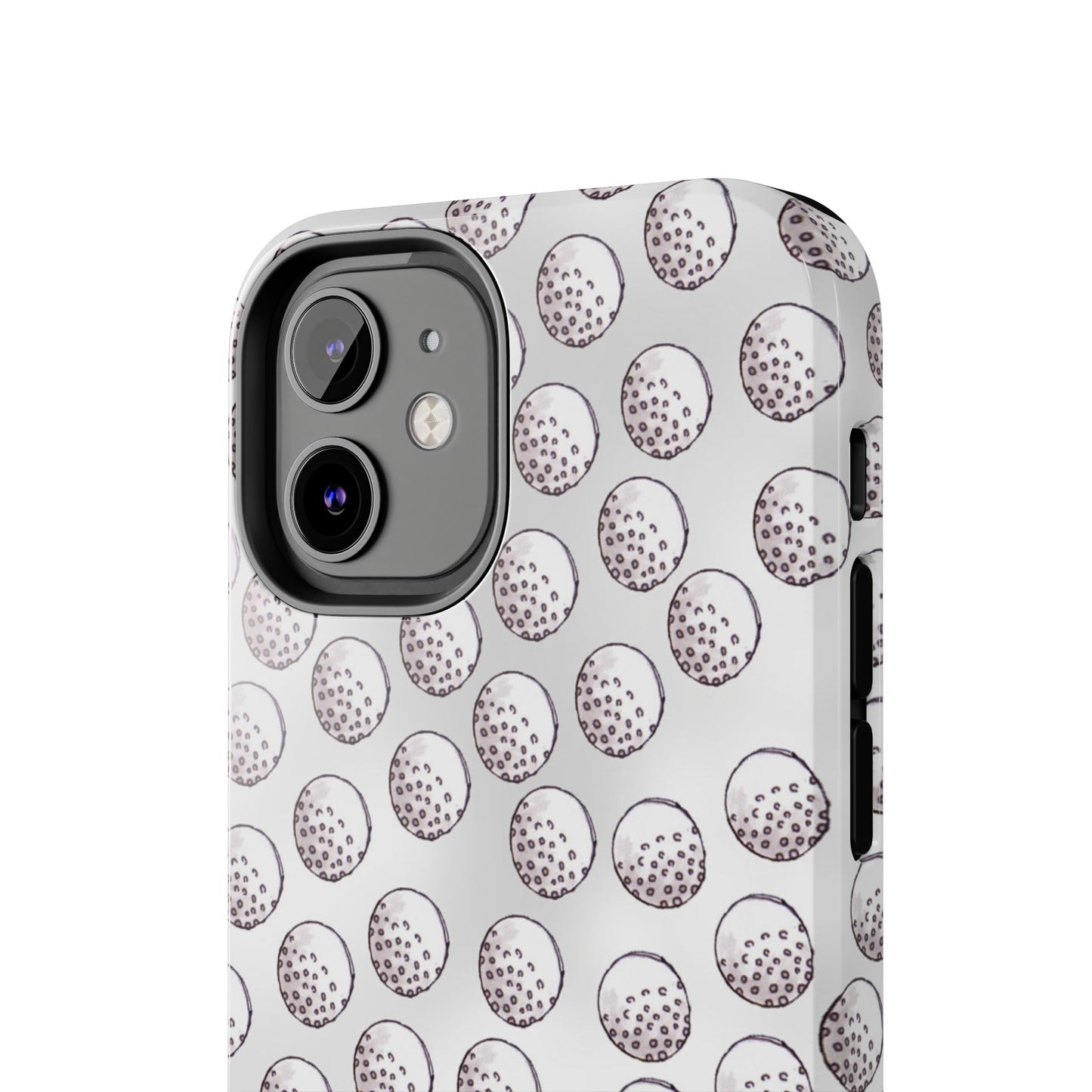 Ball Dots Gray Phone Case
