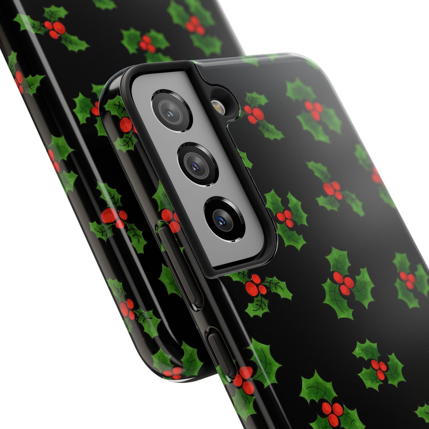Lotsa Holly Black Phone Case