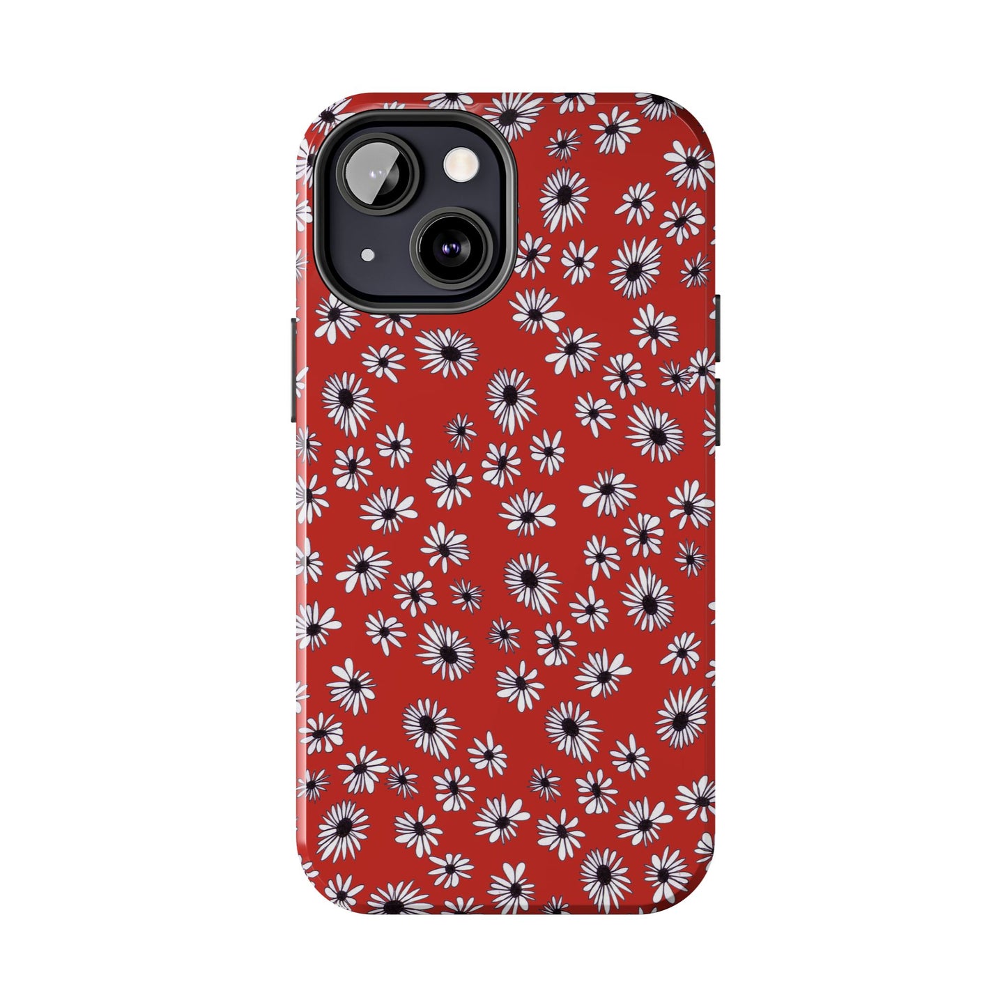 Random Daisy Red / White Phone Case