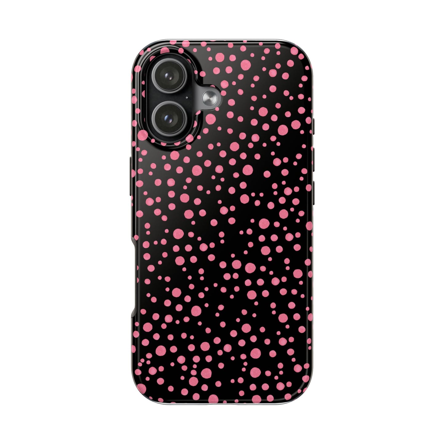 Balloon Dots Black / Pink Phone Case