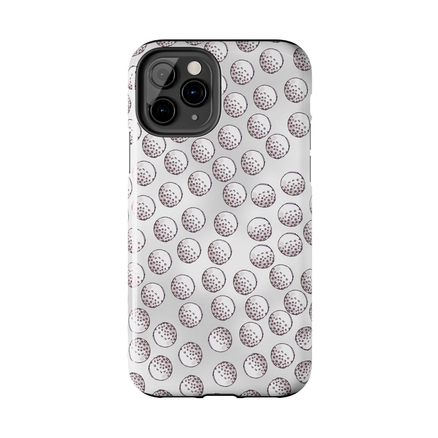 Ball Dots Gray Phone Case