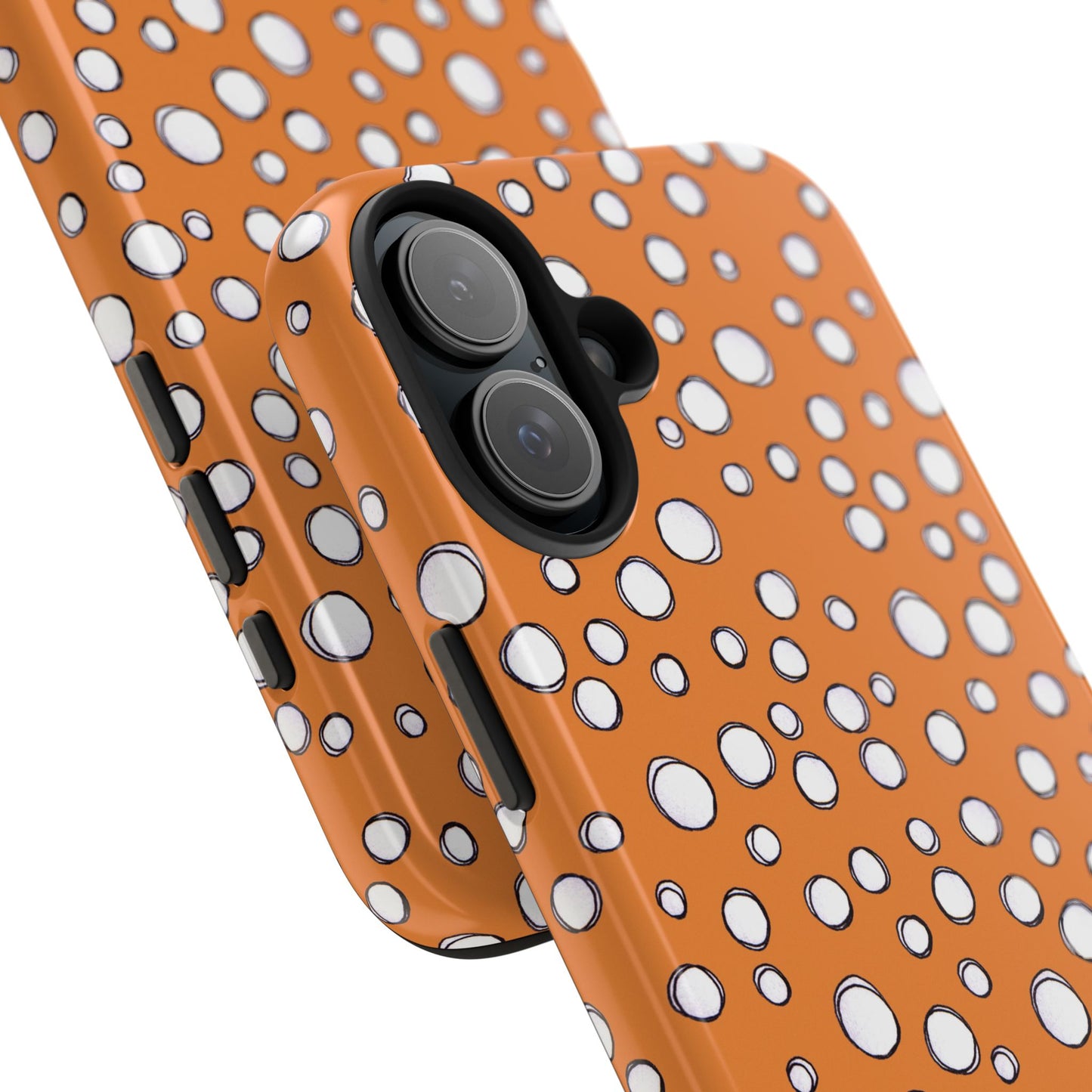 Pot Dots Orange Phone Case