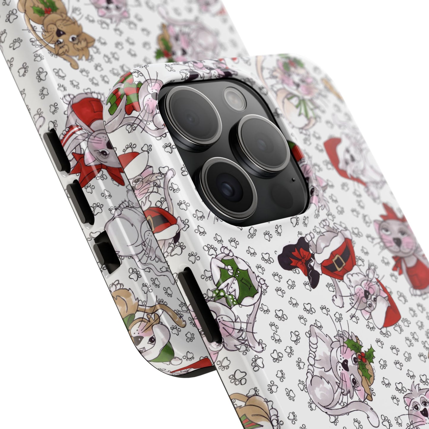 Kitty Blizzard White Phone Case