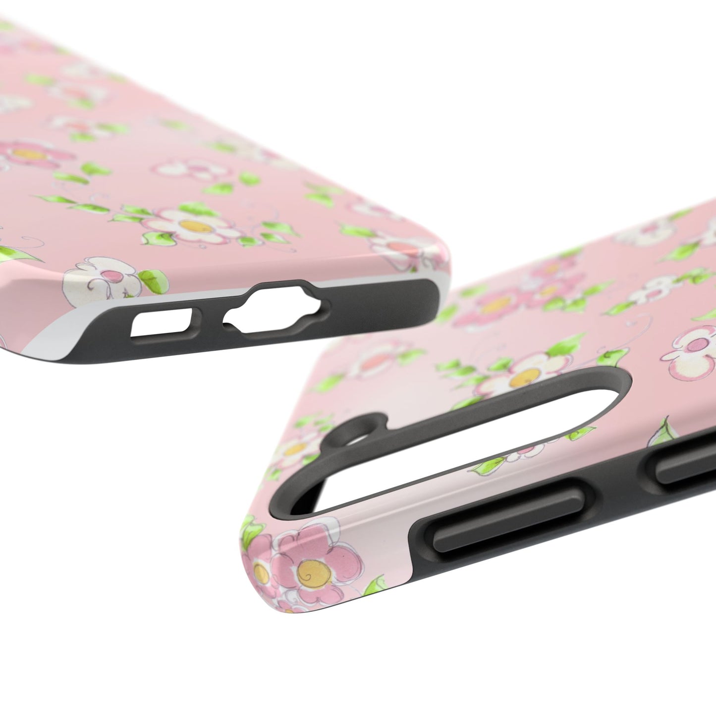 Precious Posies Pink Phone Case