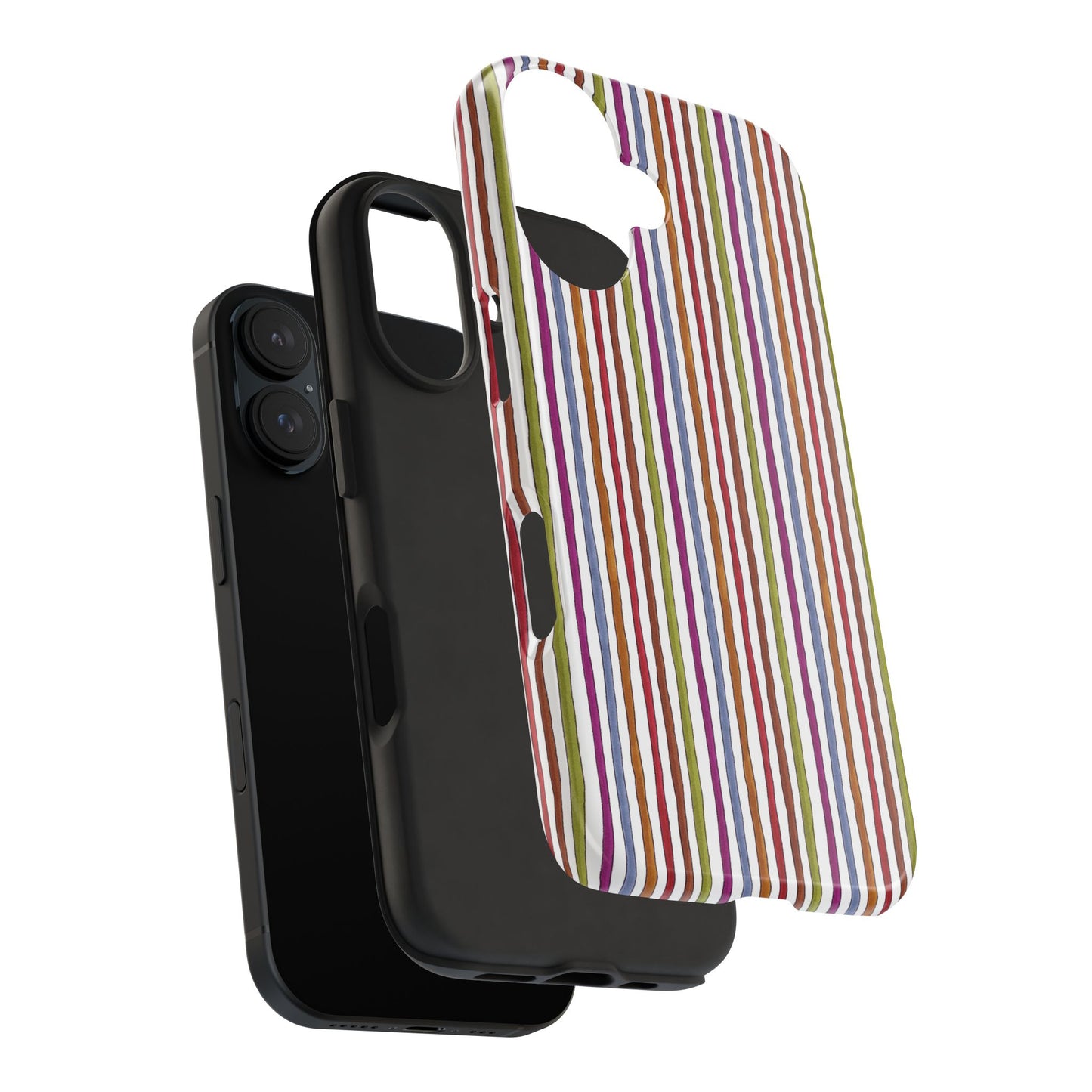 Stripe White Phone Case
