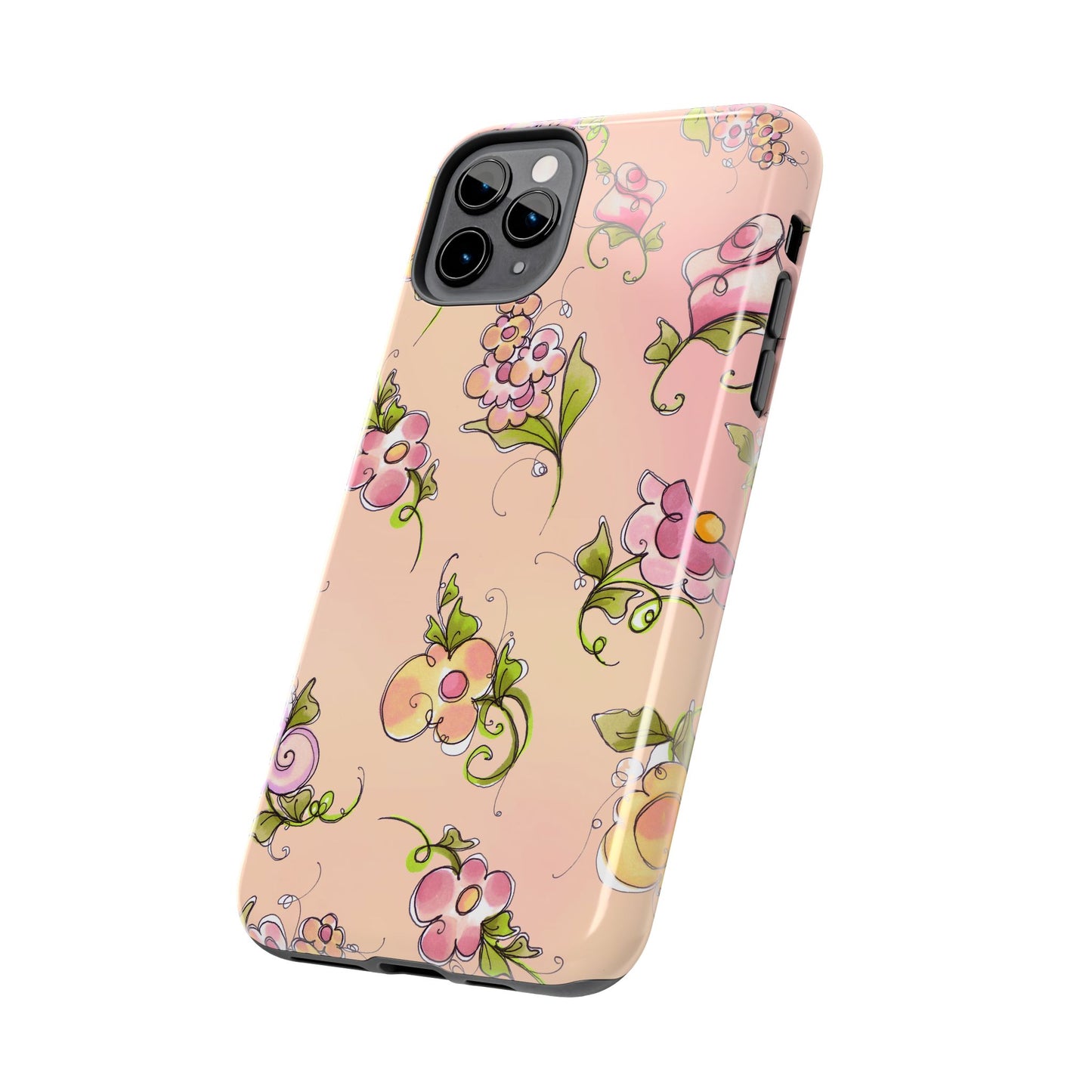 Flower Toss Sunrise Phone Case
