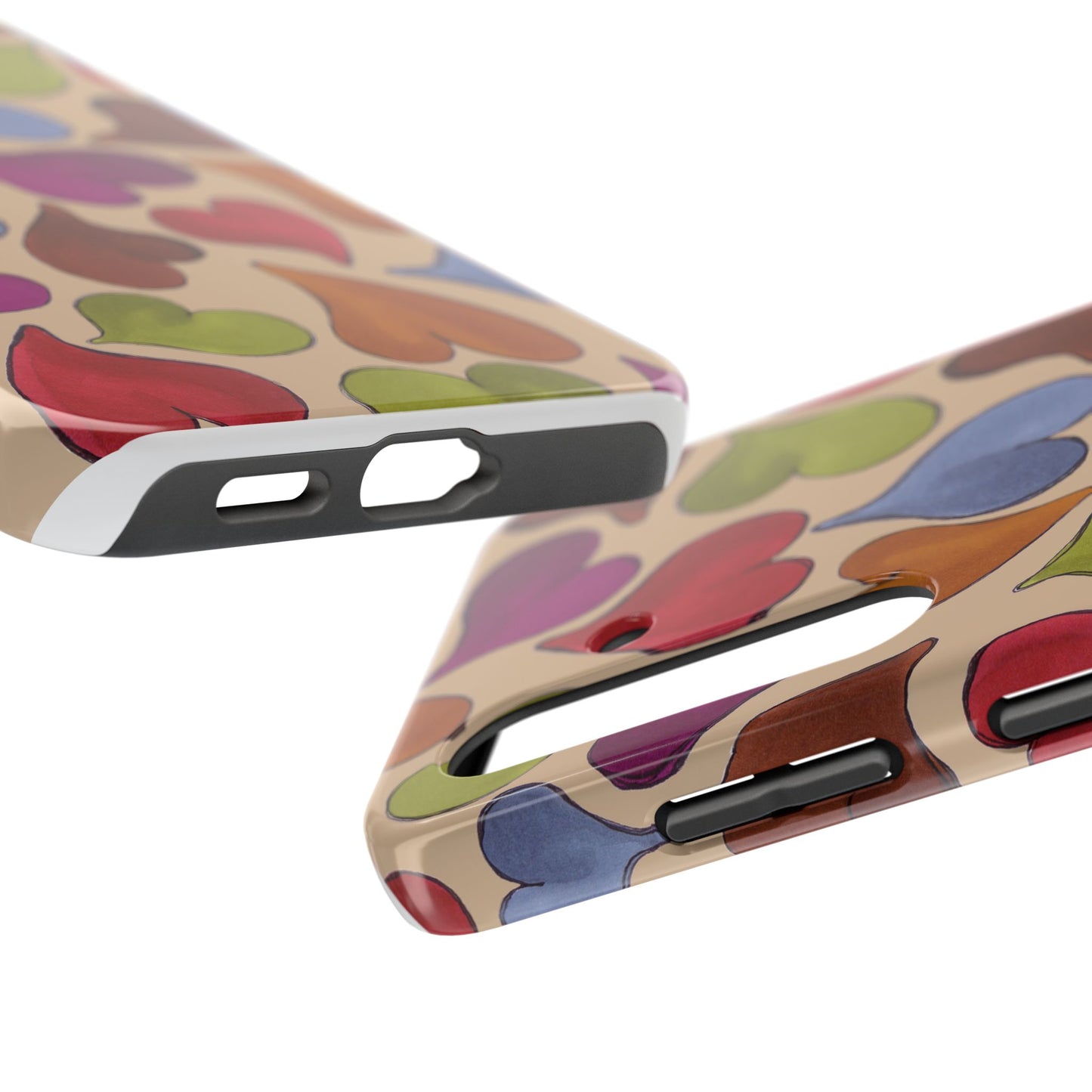 Big Hearted Khaki Phone Case