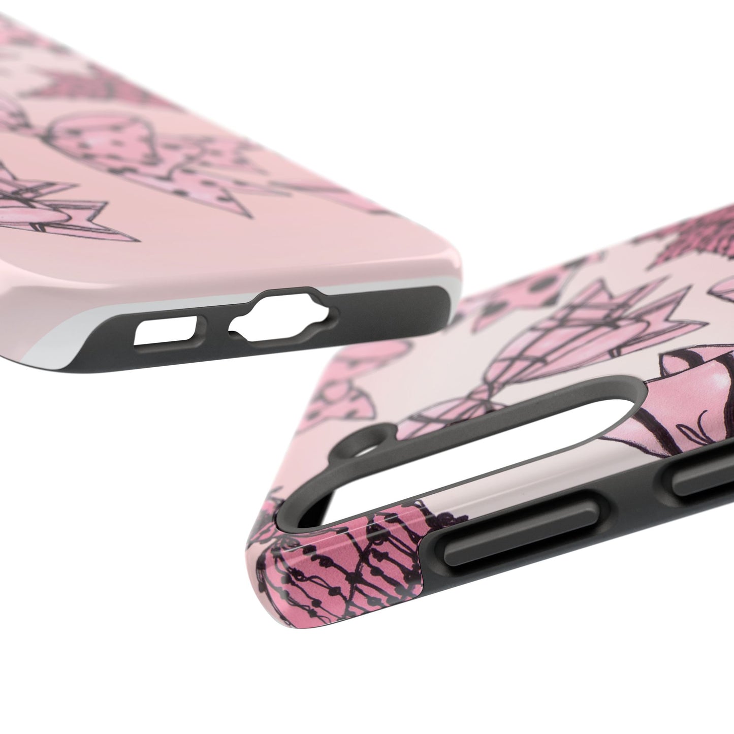 Cat Bows Pink Phone Case