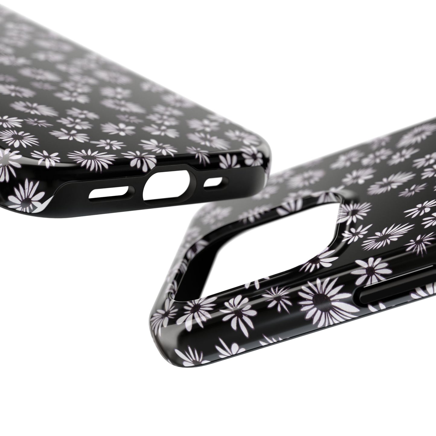 Random Daisy Black / White Phone Case