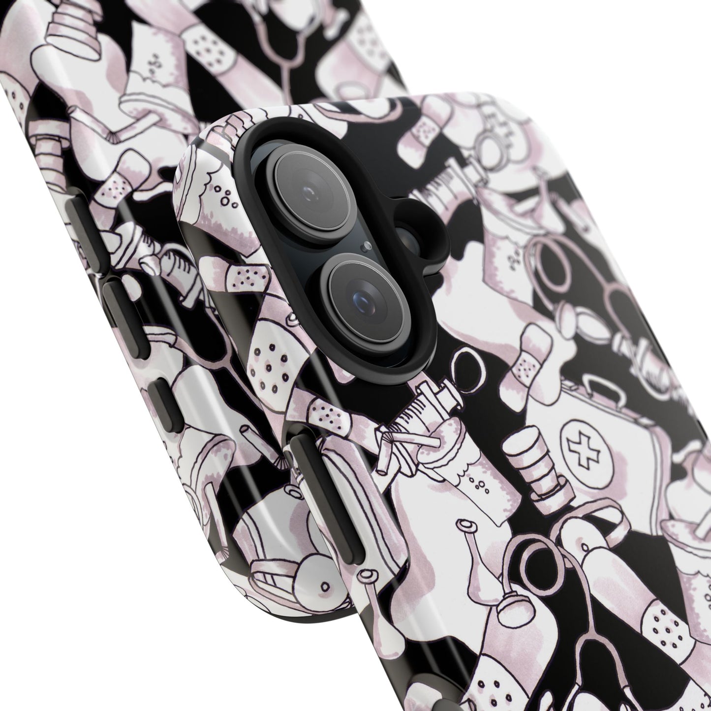 Med Stuff Black Phone Case