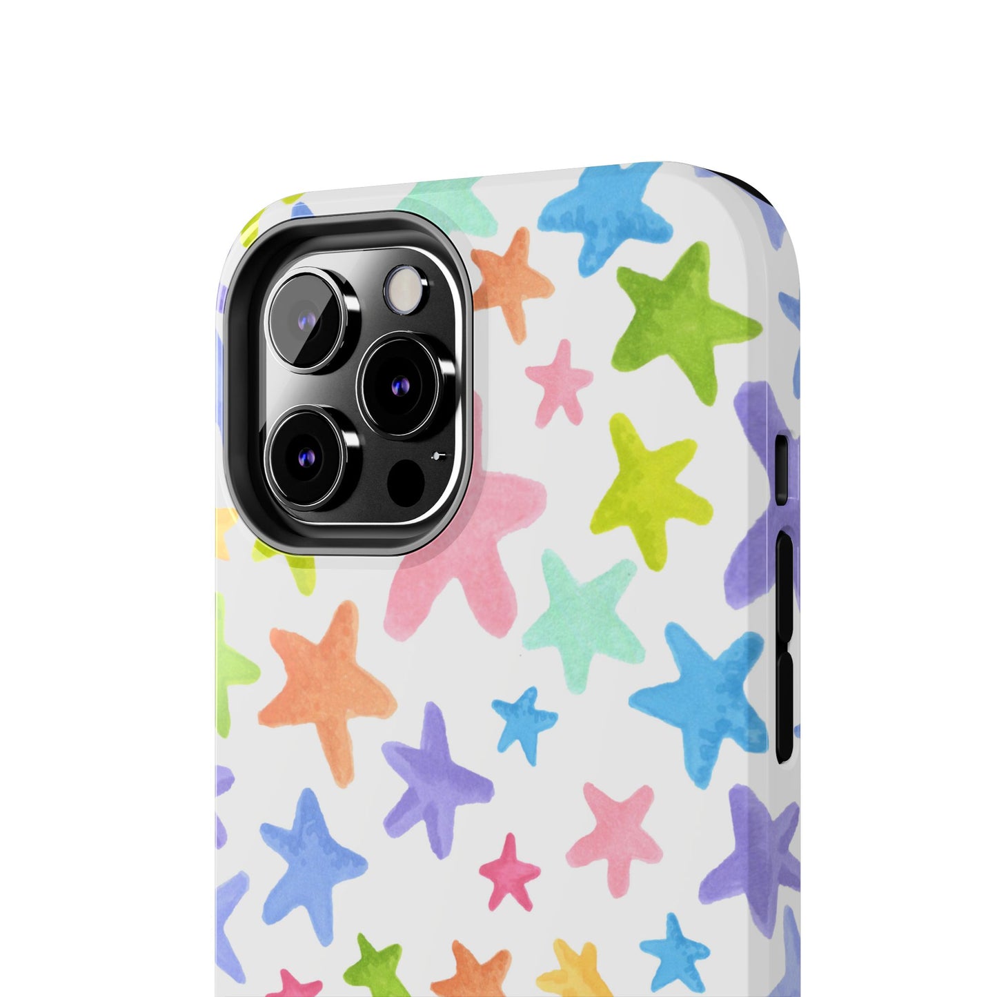 Happy Stars White Phone Case