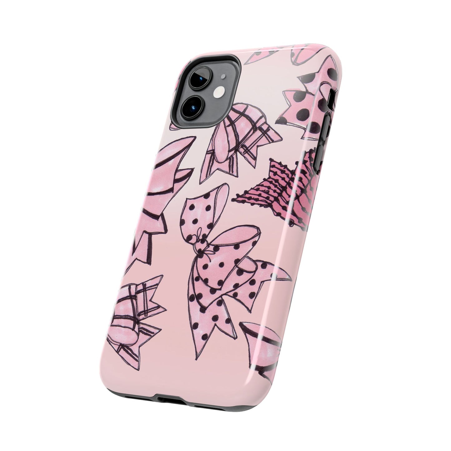 Cat Bows Pink Phone Case