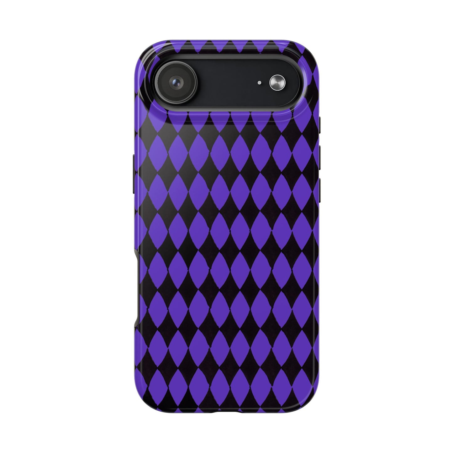 Diamond Purple / Black Phone Case