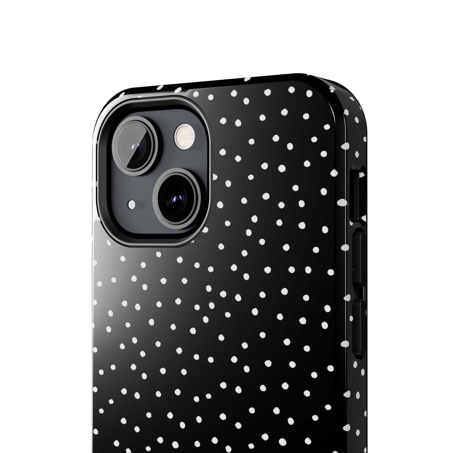 Dinky Dots Black / White Phone Case
