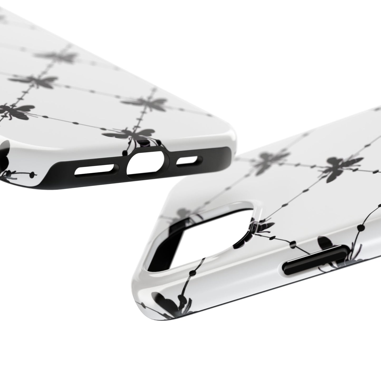 Beaded Bees White Phone Case