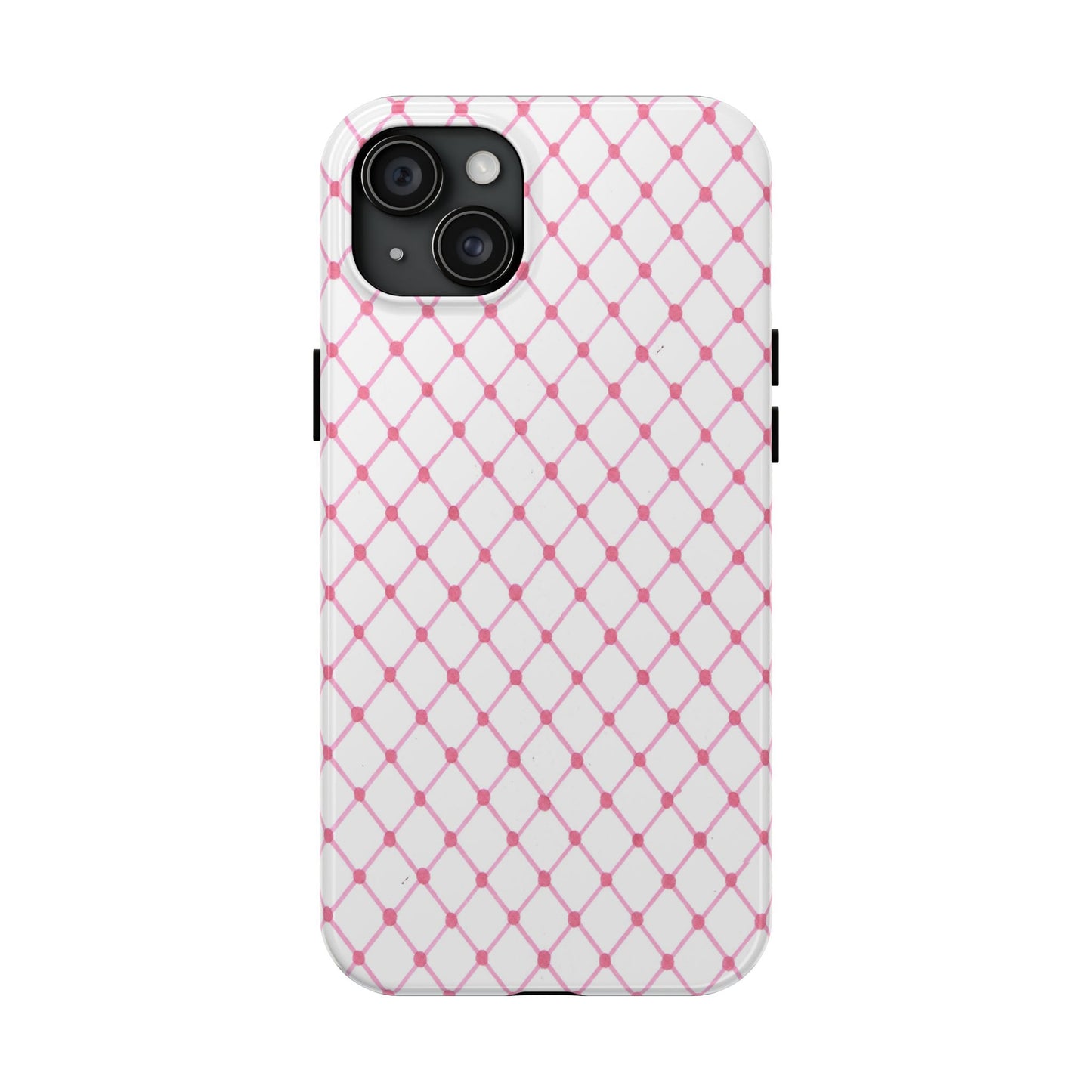 Diamond White / Pink Phone Case