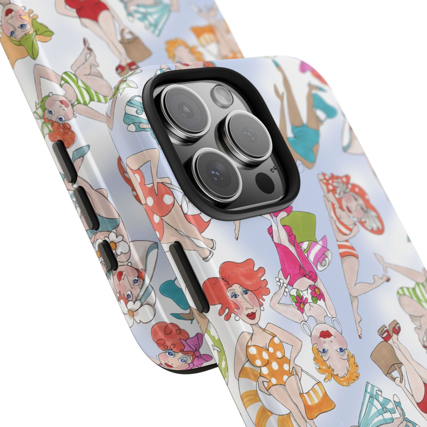 Tossed Fashionistas Phone Case