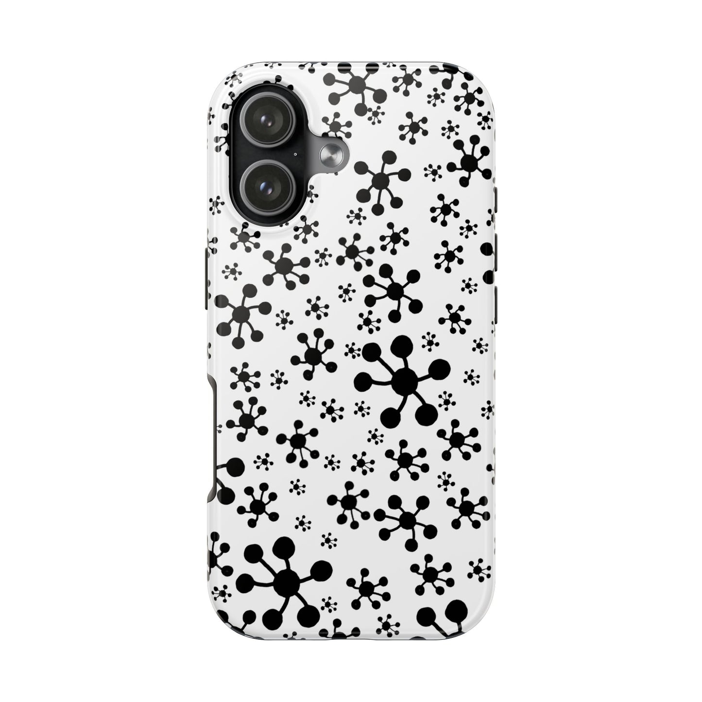 Jacks White / Black Phone Case