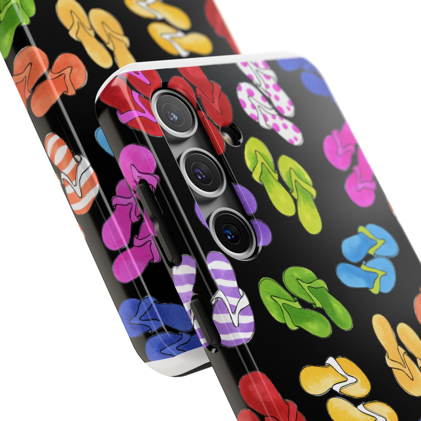 Fun Flops Black Phone Case