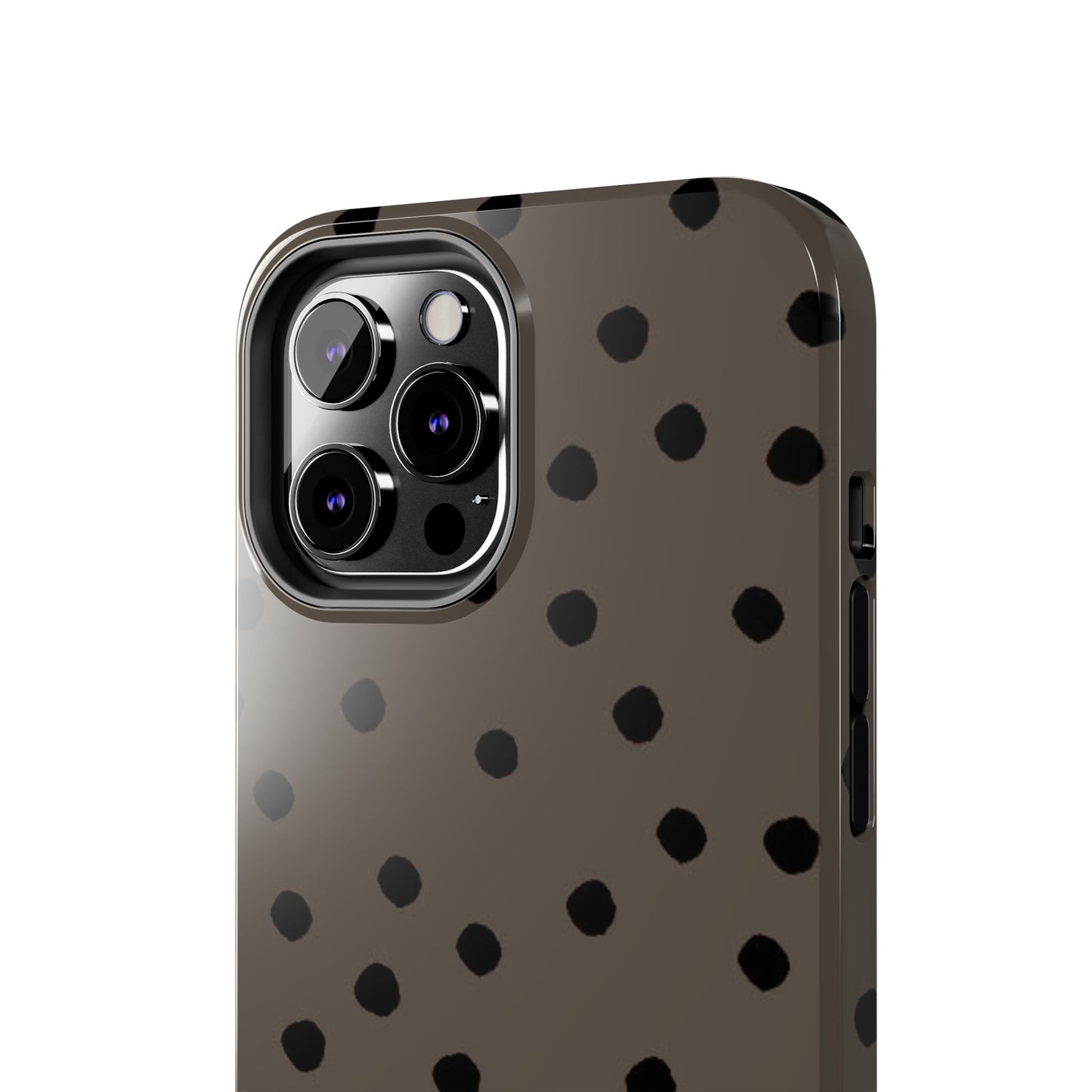 Dinky Dots Toast / Black Phone Case