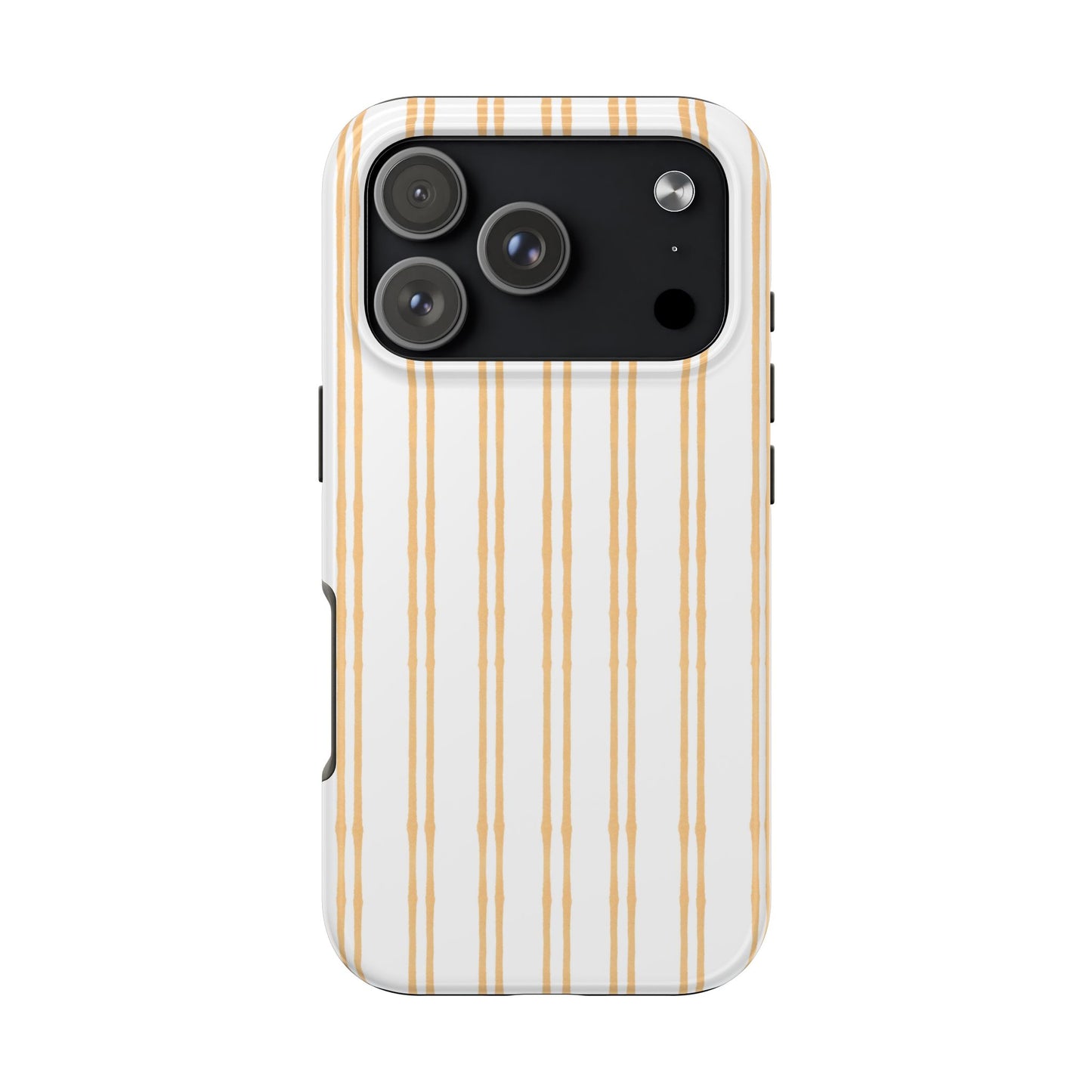 Double Stripe Yellow Phone Case