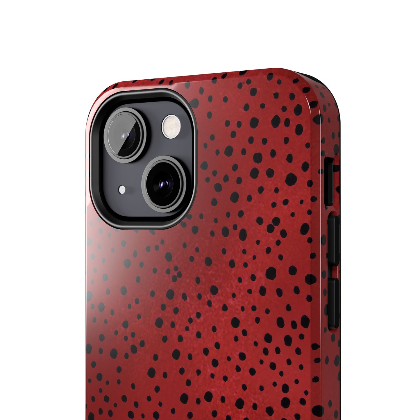 Pepper Dots Red / Black Phone Case