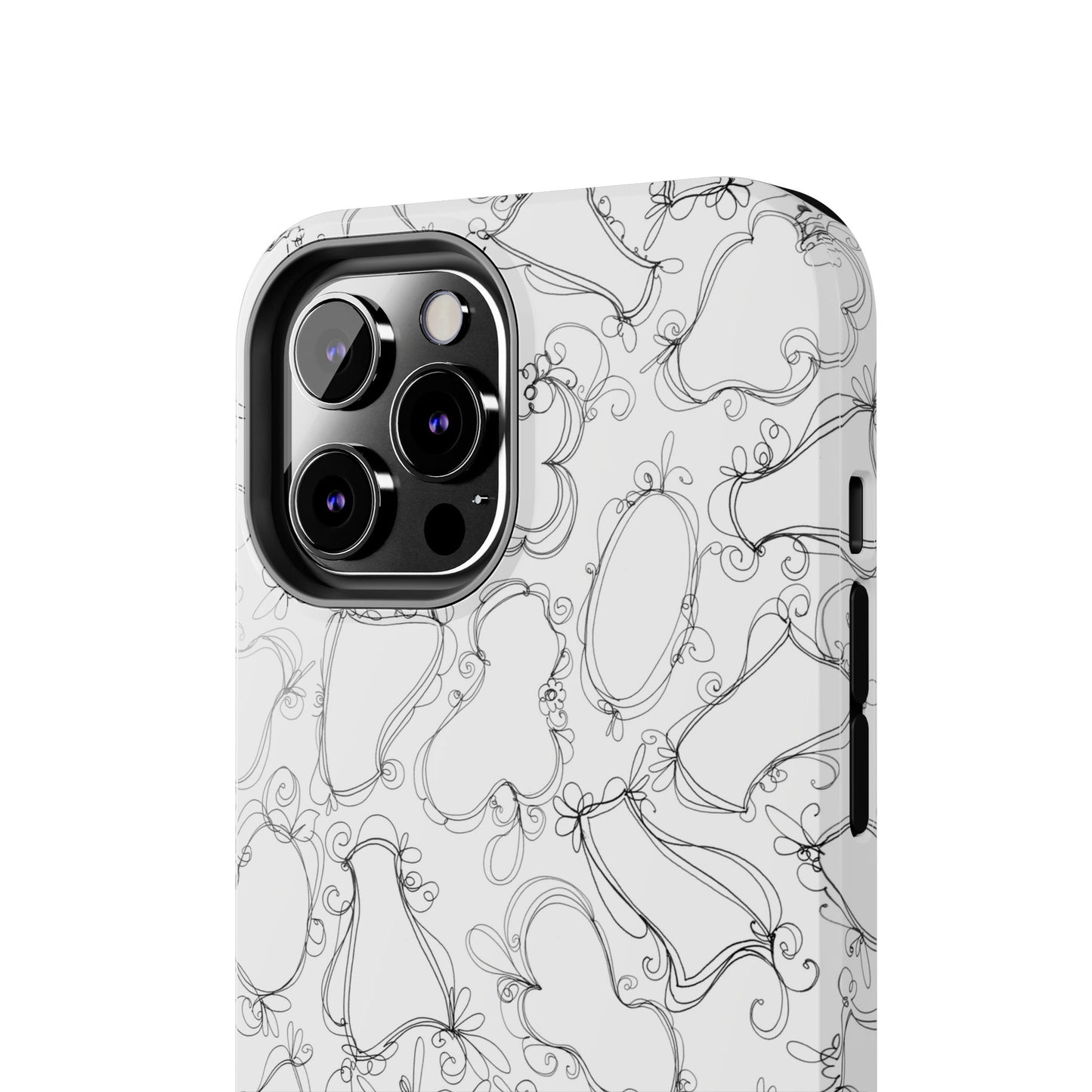 Frames White / Black Phone Case