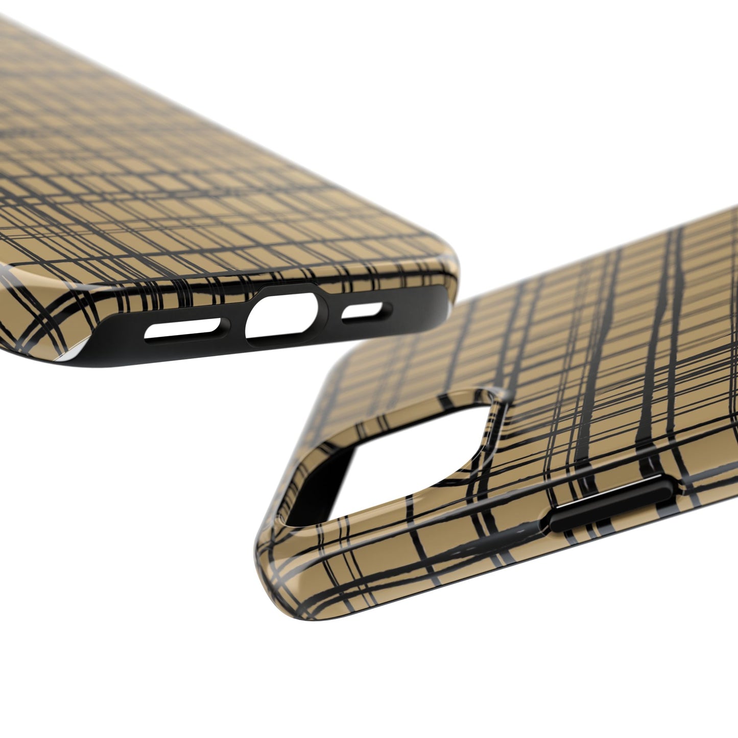 Doggie Fence Tan Phone Case