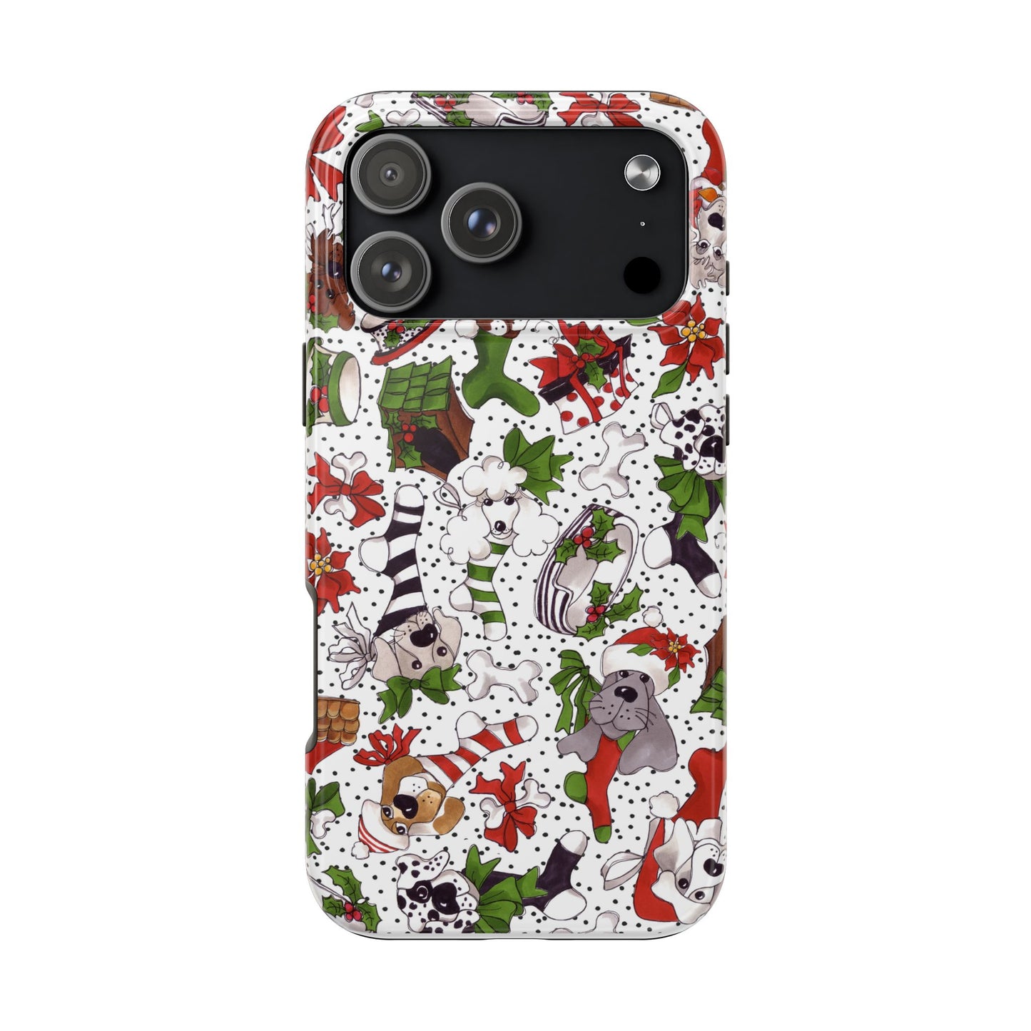 Holiday Fun Toss White Phone Case