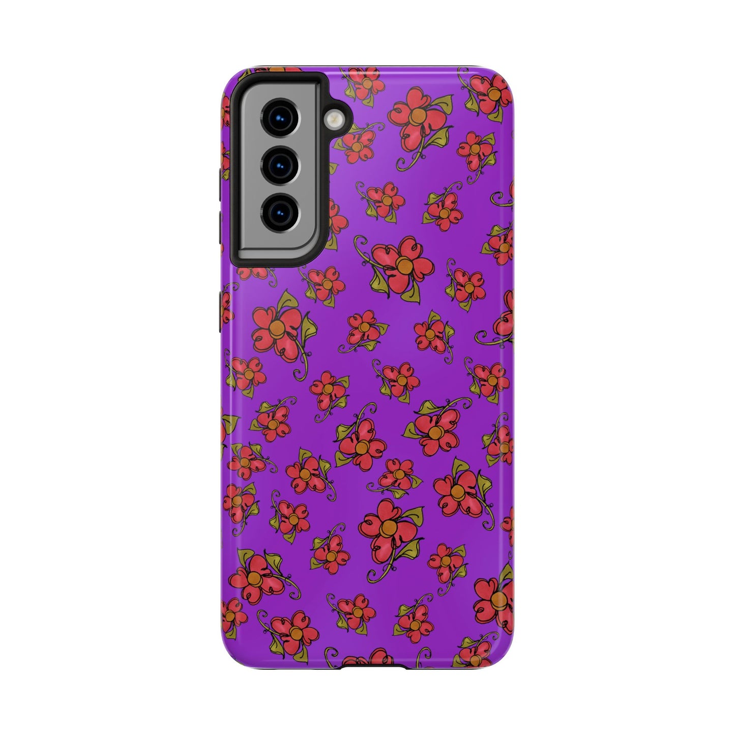 Daisy Caper Purple Phone Case