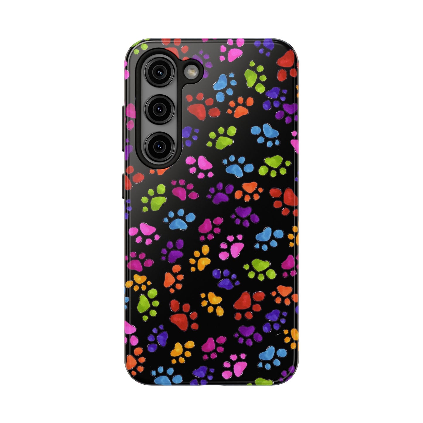 Fancy Paws Black Phone Case
