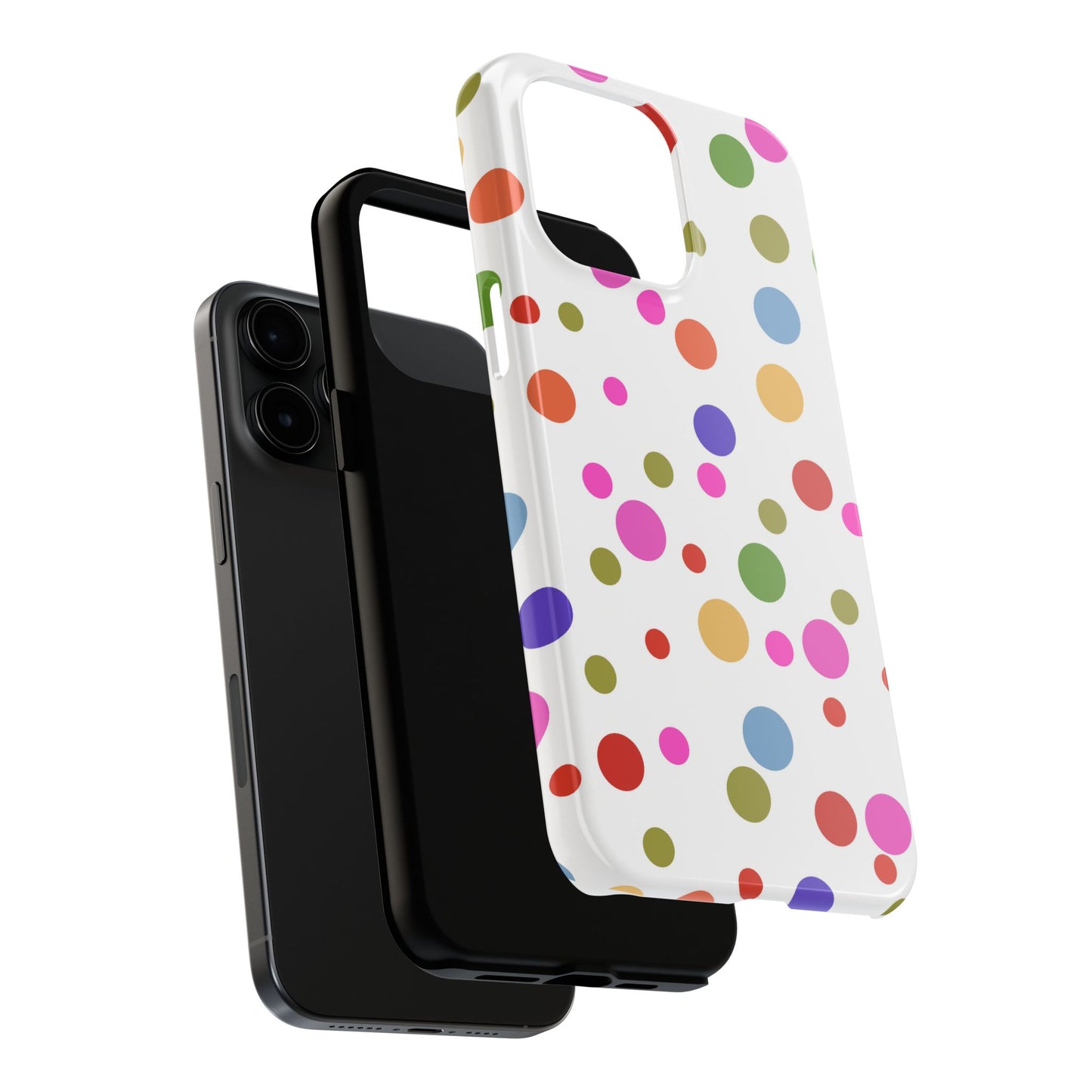 Dot Assortment White Phone Case