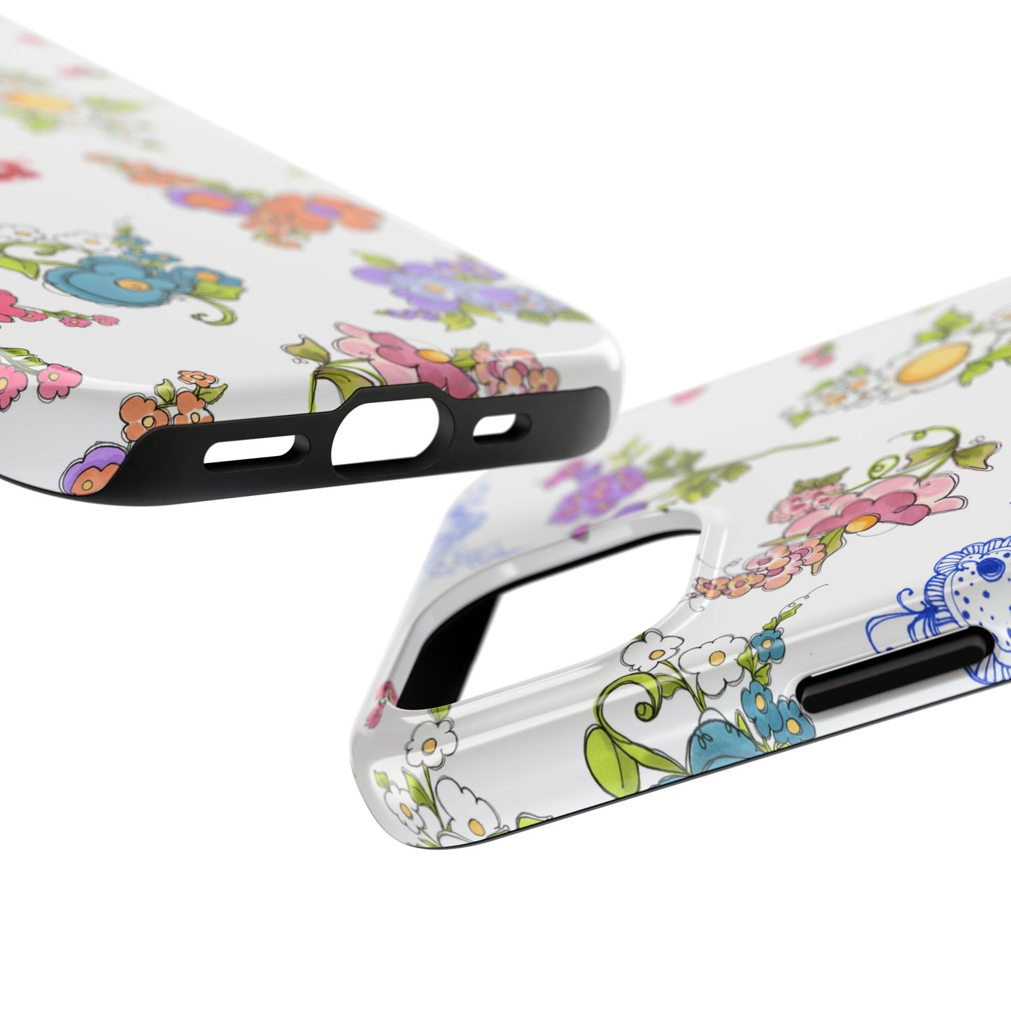 Mixed Bouquets White Phone Case
