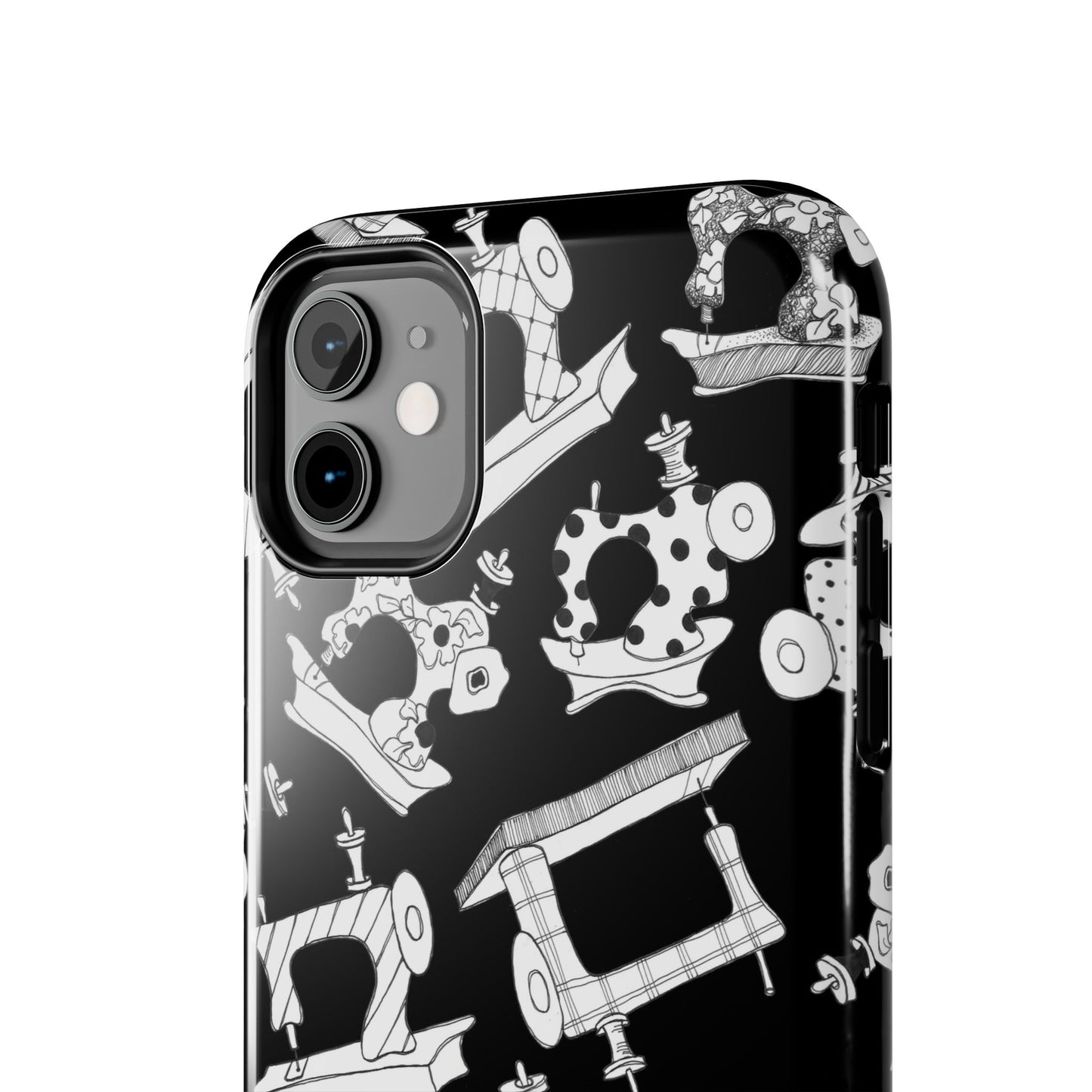 Sew Essential Black Phone Case