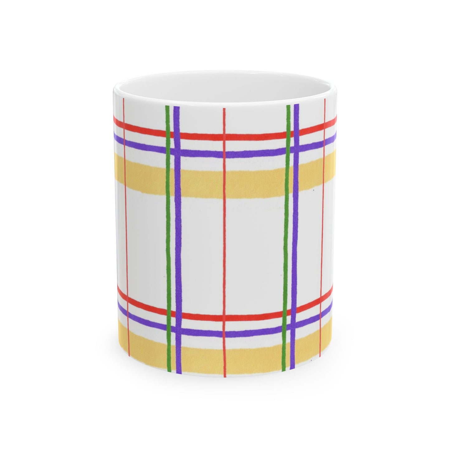 Kitchen Plaid Primary Cup