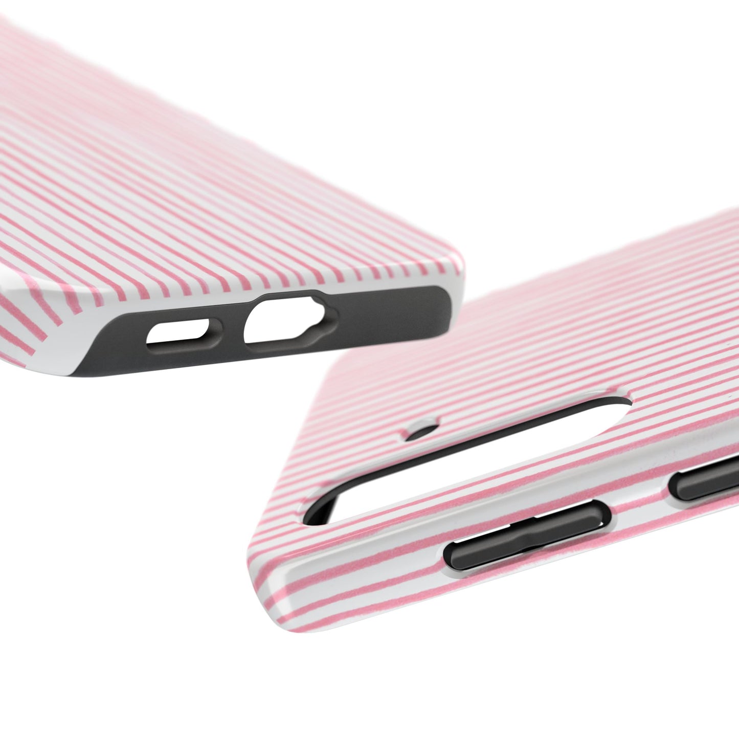 Candy Stripe White / Pink Phone Case