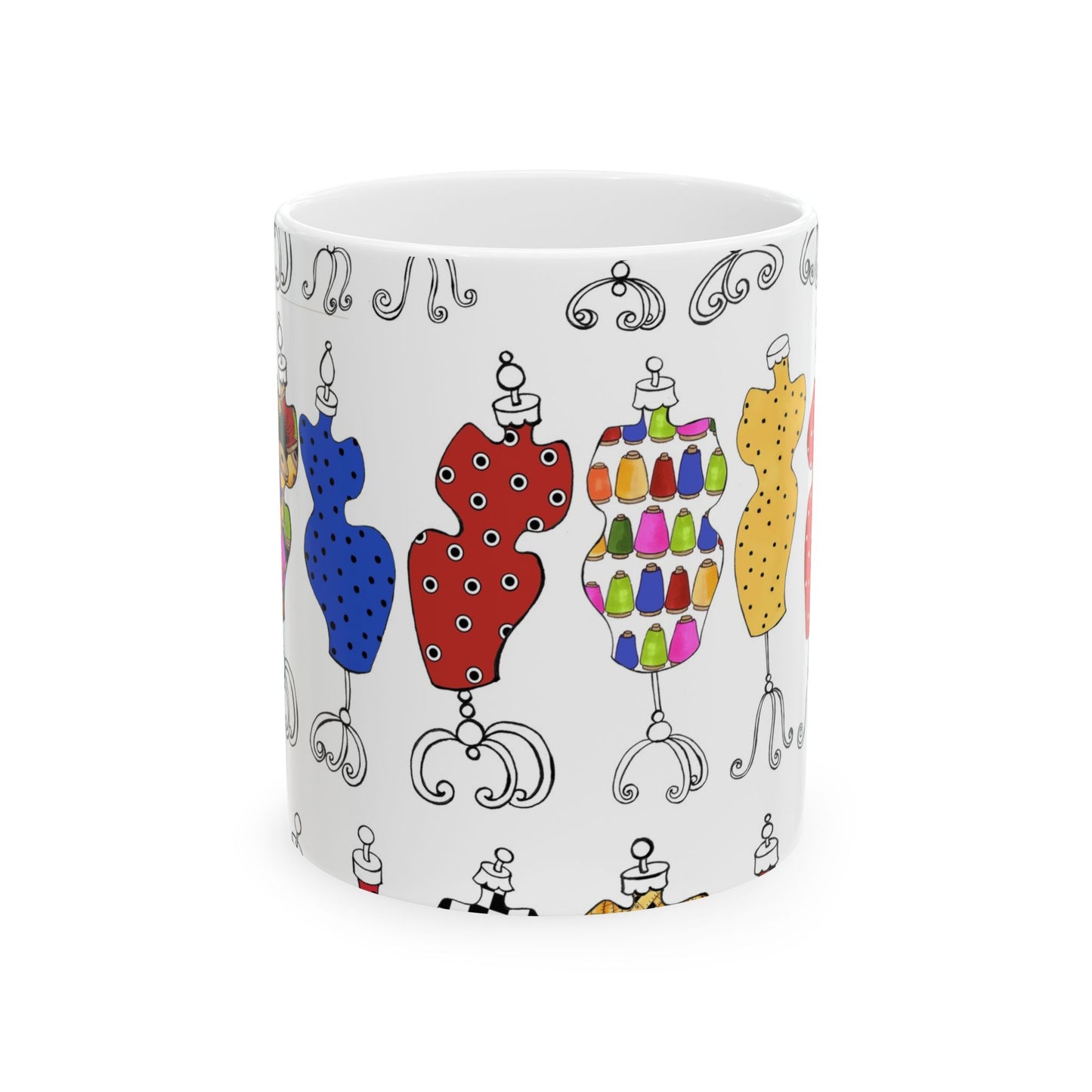 Go Figure White Cup