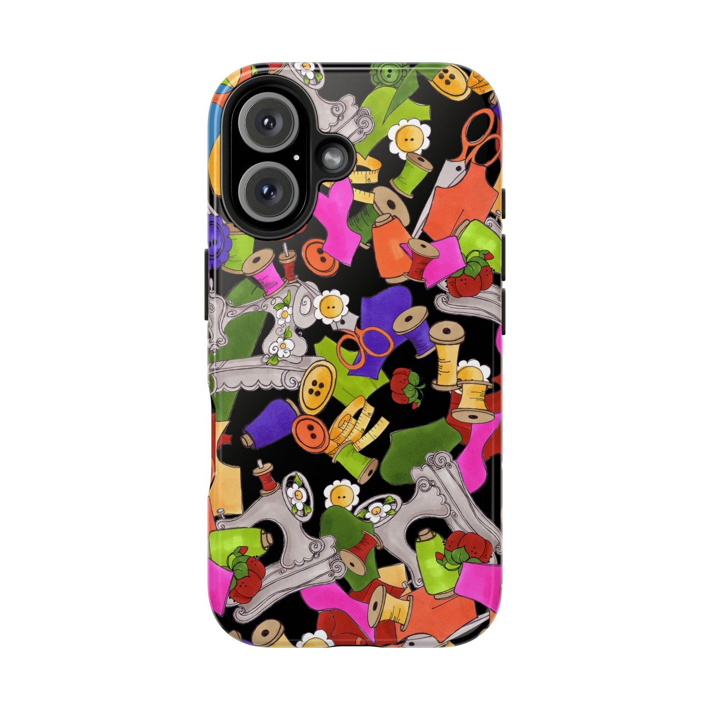 Kaleidasew Black Phone Case