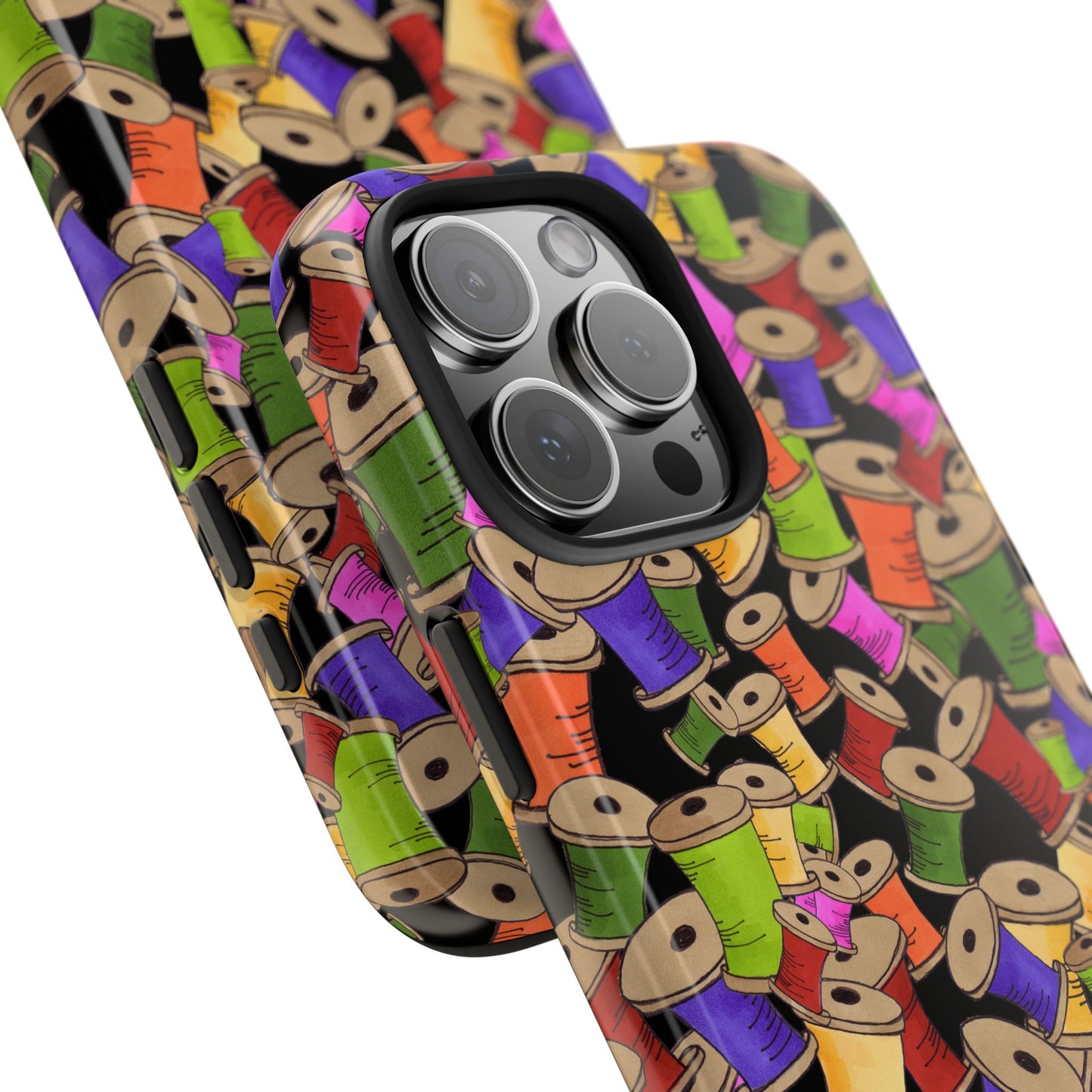 Spoolopoly Black Phone Case