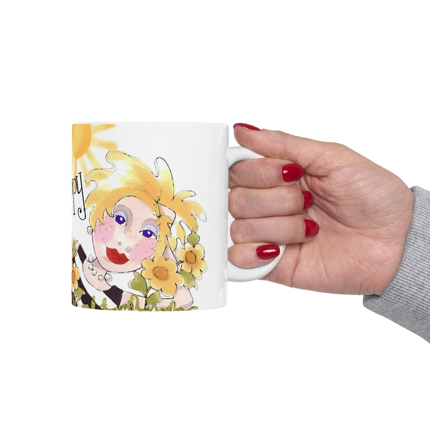 Bee Happy Cup