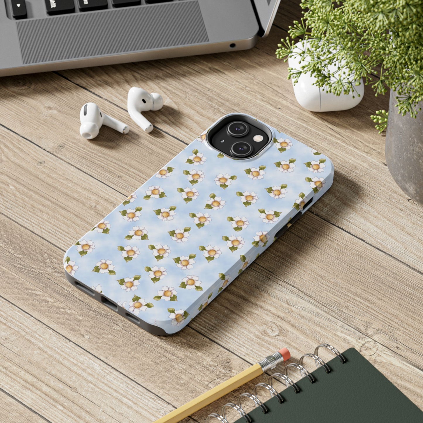 Daisies Blue Sky Phone Case