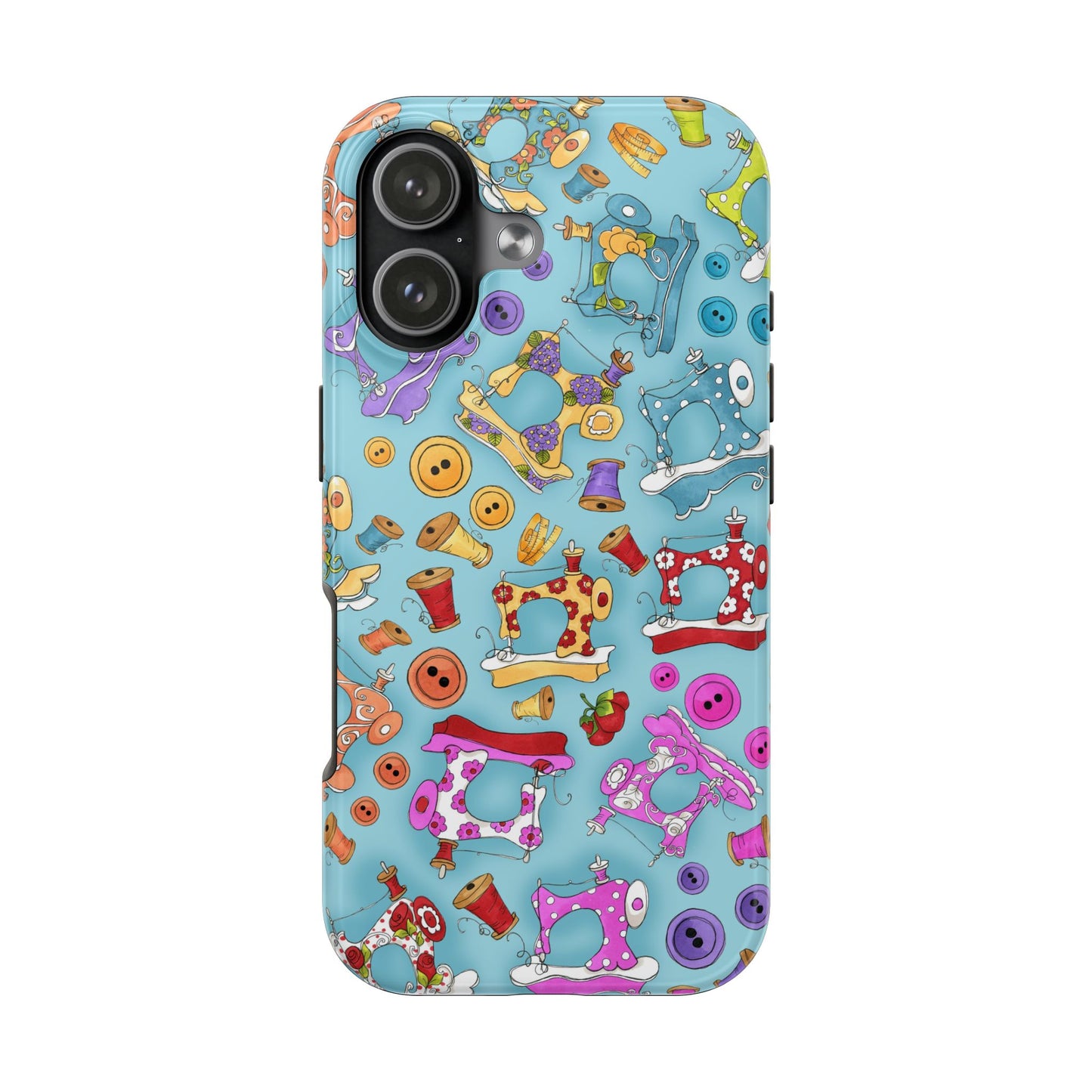 Sew Assorted Turquoise Phone Case