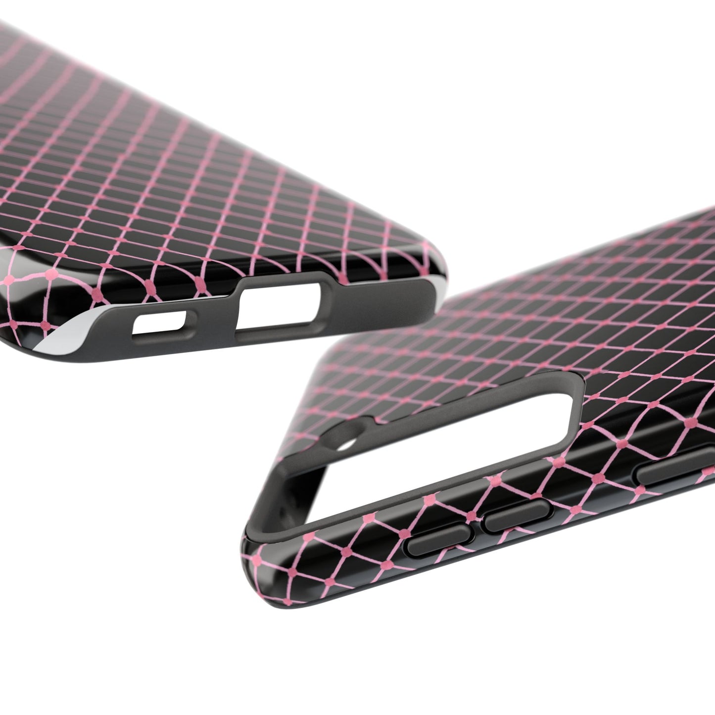 Cyclone Fence Black / Pink Phone Case