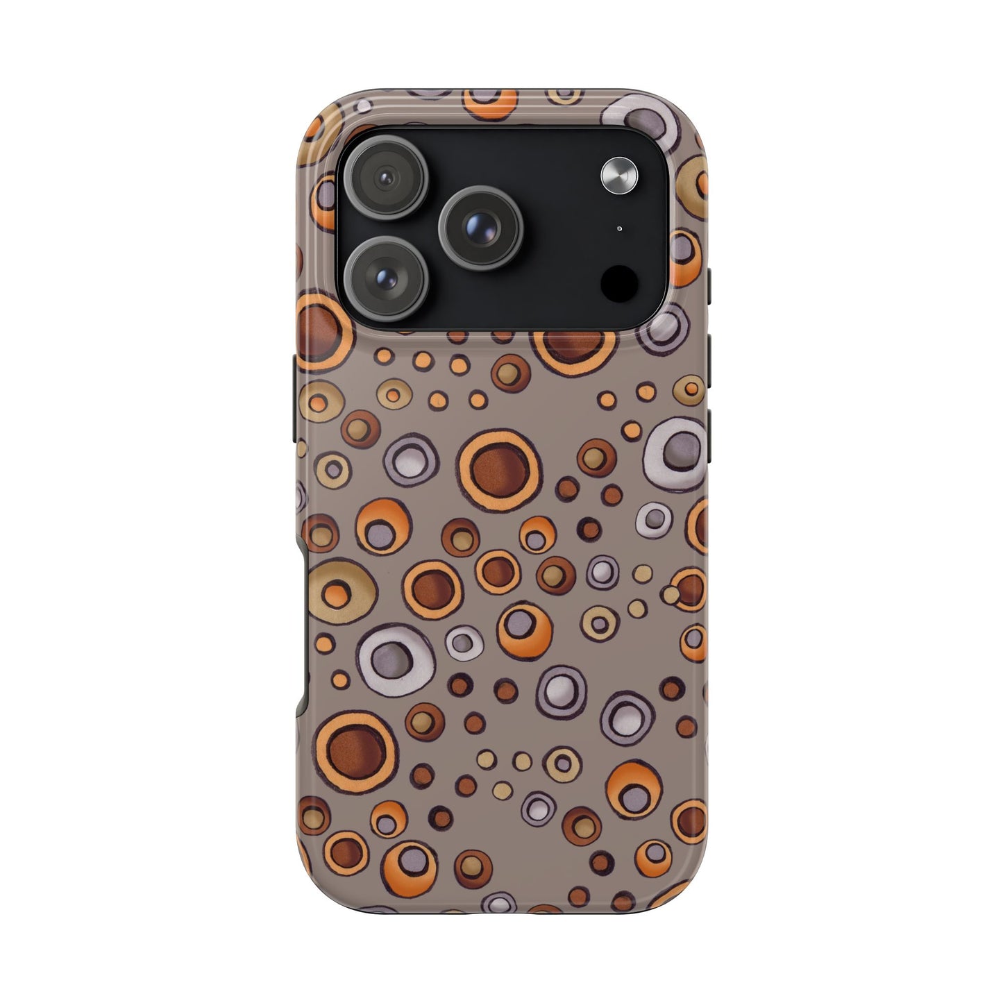 Doggy Dots Gray Phone Case