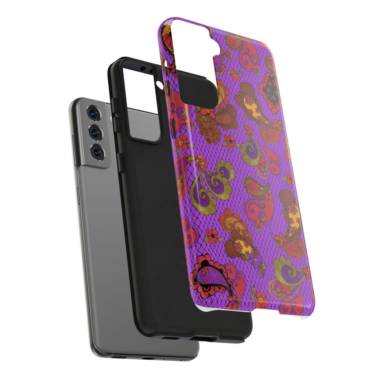 Posie Paisley Purple Phone Case