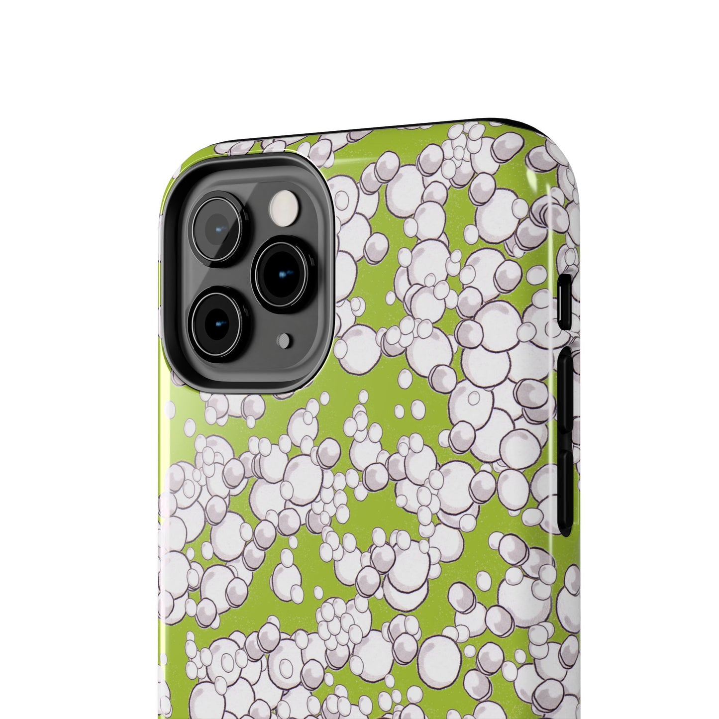Bubble Dots Green Phone Case