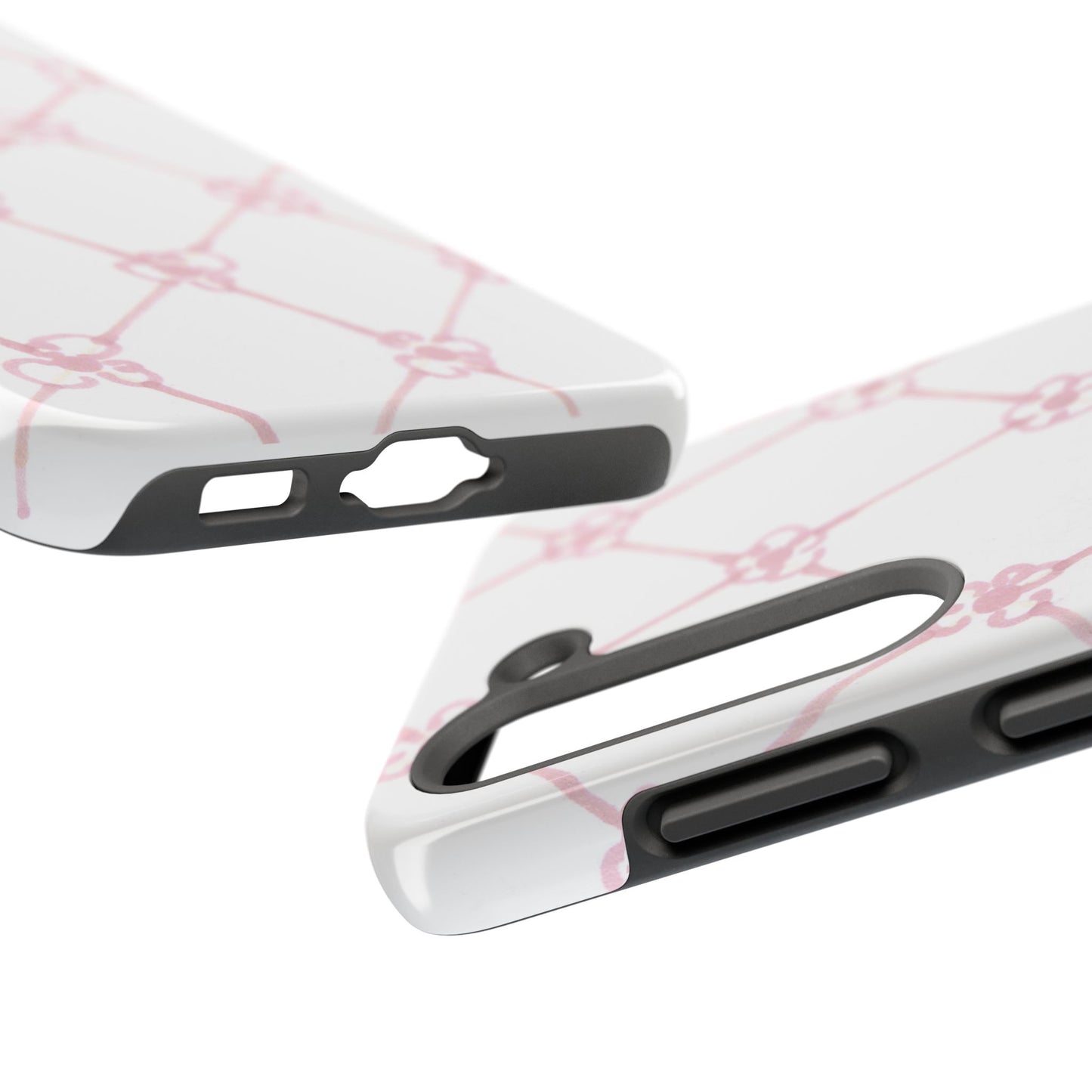 Flower Model Scroll Phone Case