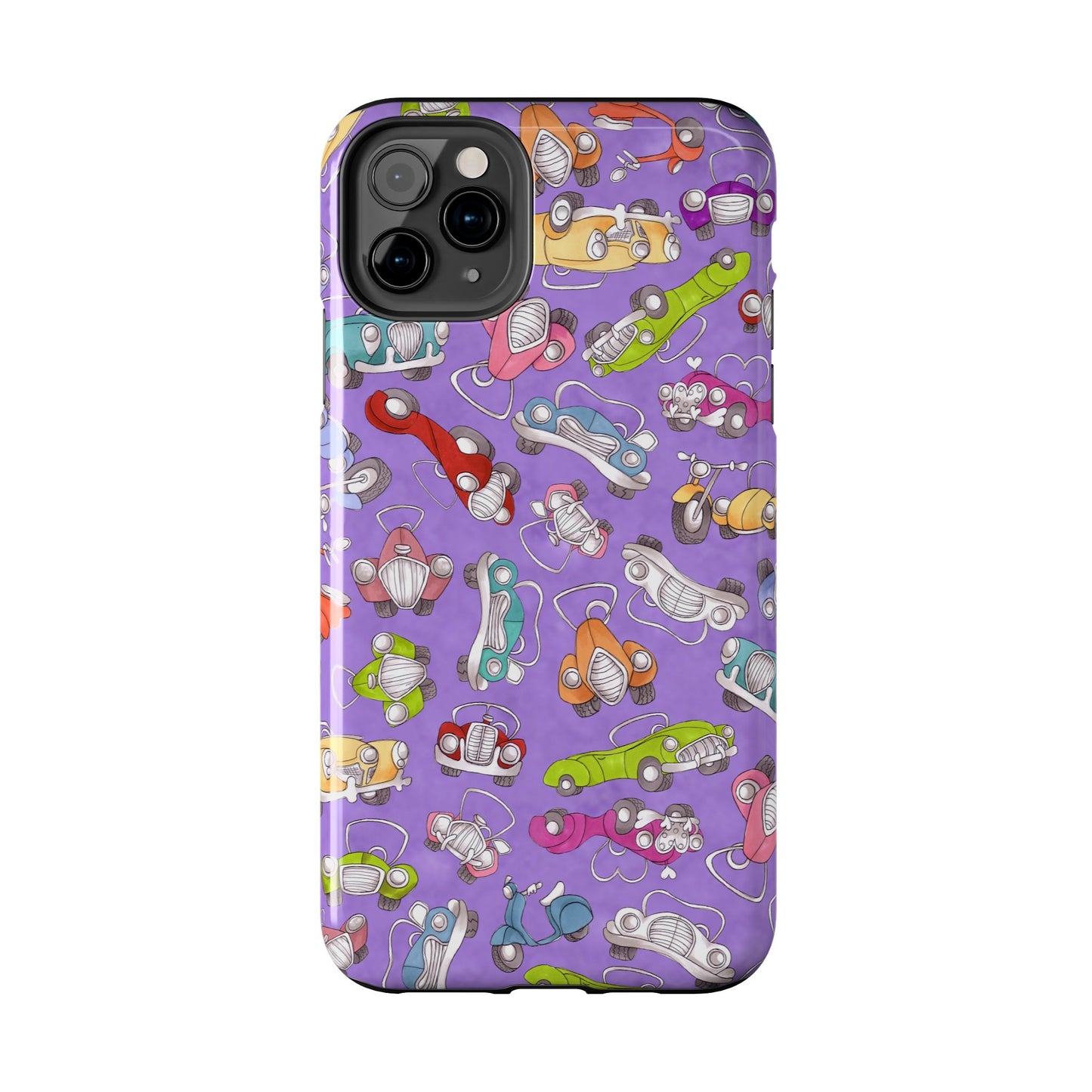 Pile Up Purple Phone Case