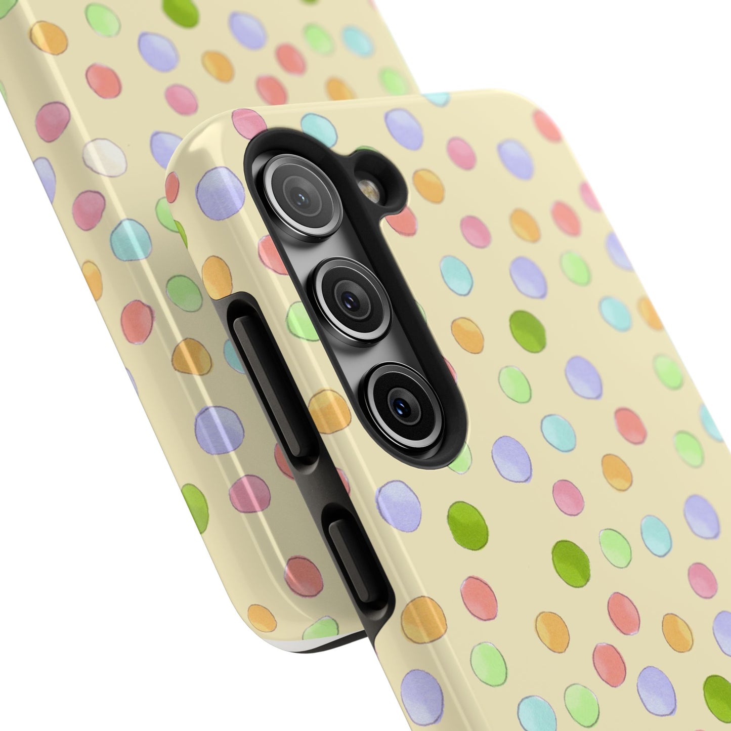 Happy Dots Yellow Phone Case